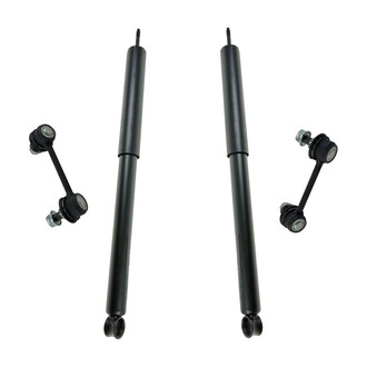 TRQ® - Rear Shock Absorber Set