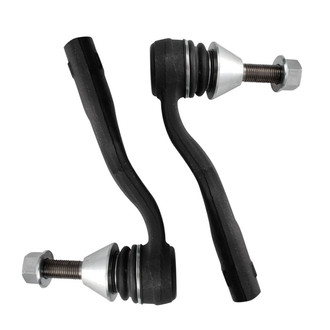 TRQ® - Front Driver and Passenger Side Outer Steering Tie Rod End Kit