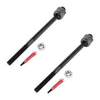 TRQ® - Front Driver and Passenger Side Inner Steering Tie Rod End Kit