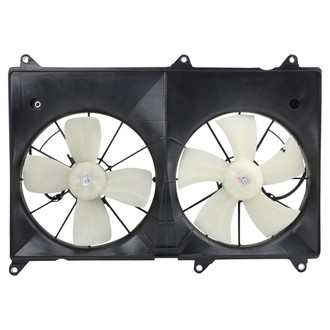 TRQ® - Dual Radiator and Condenser Fan Assembly