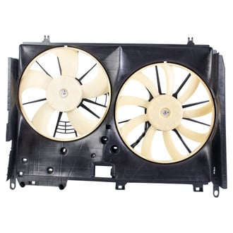 TRQ® - Dual Radiator and Condenser Fan Assembly