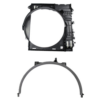 TRQ® - Engine Cooling Fan Shroud