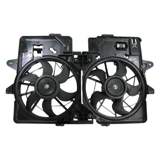 TRQ® - Dual Radiator and Condenser Fan Assembly