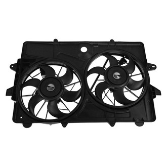 TRQ® - Dual Radiator and Condenser Fan Assembly