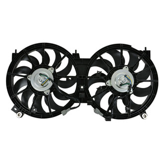TRQ® - Dual Radiator and Condenser Fan Assembly