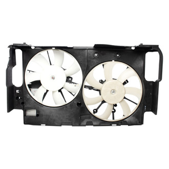 TRQ® - Dual Radiator and Condenser Fan Assembly