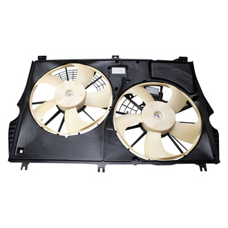 TRQ® - Dual Radiator and Condenser Fan Assembly
