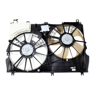 TRQ® - Dual Radiator and Condenser Fan Assembly