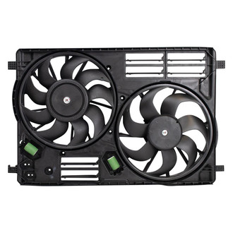 TRQ® - Dual Radiator and Condenser Fan Assembly