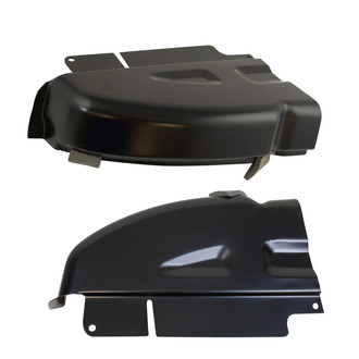 TRQ® - Driver and Passenger Side Truck Cab Corner Set