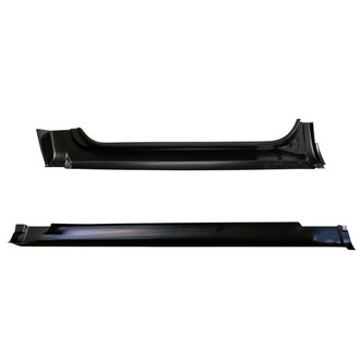 TRQ® - Driver and Passenger Side Rocker Panel Set