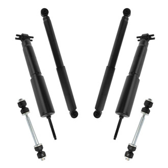 TRQ® - Front and Rear Shock Absorber Kit