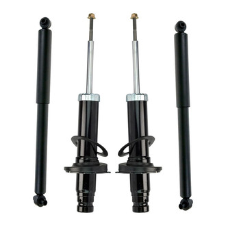 TRQ® - Front and Rear Shock Absorber Set