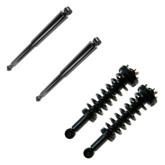 TRQ® - Front and Rear Complete Strut Assembly Kit
