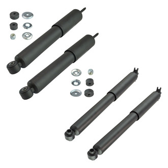 TRQ® - Front and Rear Shock Absorber Kit