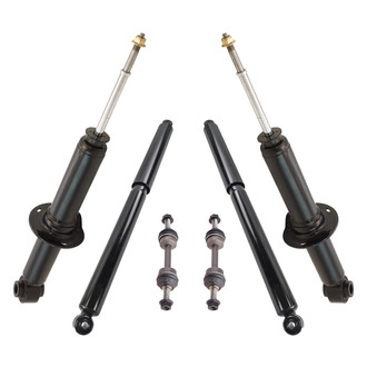 TRQ® - Front and Rear Shock Absorber Kit