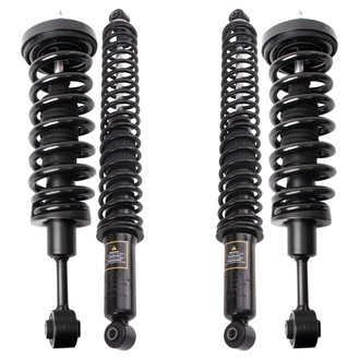 TRQ® - Front and Rear Complete Strut Assembly