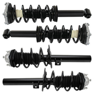 TRQ® - Front and Rear Complete Strut Assembly Kit
