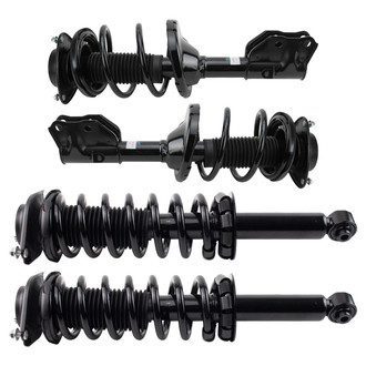 TRQ® - Front and Rear Complete Strut Assembly Kit