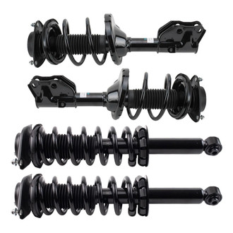 TRQ® - Front and Rear Complete Strut Assembly Kit