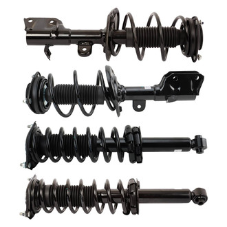 TRQ® - Front and Rear Complete Strut Assembly Kit
