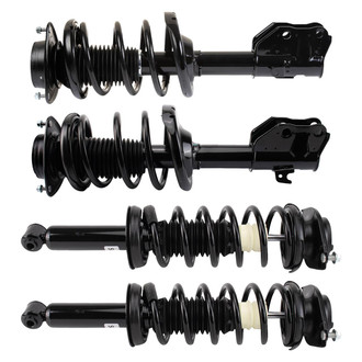 TRQ® - Front and Rear Complete Strut Assembly Kit