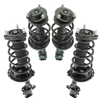TRQ® - Front and Rear Complete Strut Assembly Kit