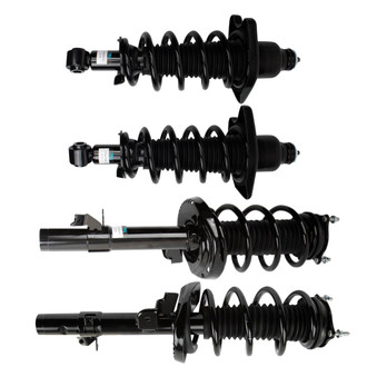 TRQ® - Front and Rear Complete Strut Assembly Kit