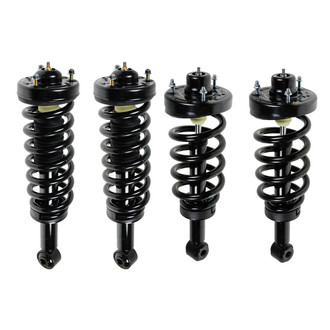 TRQ® - Front and Rear Complete Strut Assembly Kit