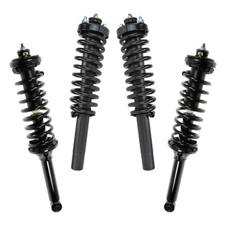 TRQ® - Front and Rear Complete Strut Assembly Kit
