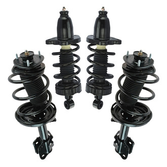 TRQ® - Front and Rear Complete Strut Assembly Kit