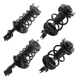 TRQ® - Front and Rear Complete Strut Assembly Kit
