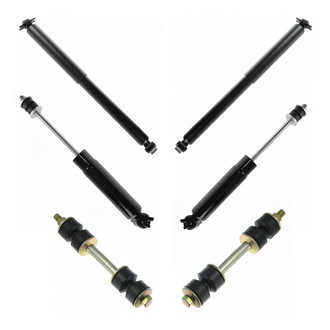 TRQ® - Front and Rear Shock Absorber and Suspension Kit