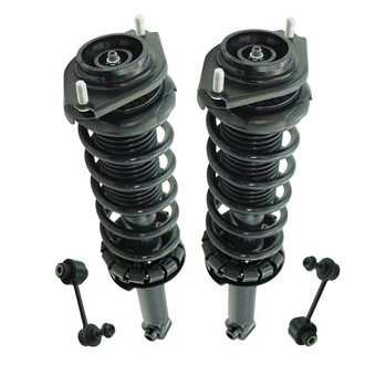 TRQ® - Rear Driver or Passenger Side Complete Strut Assembly Kit