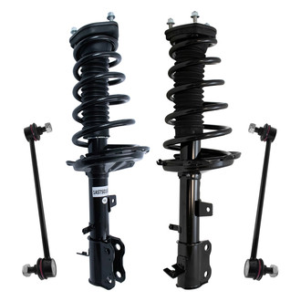 TRQ® - Rear Driver or Passenger Side Complete Strut Assembly Kit