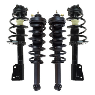 TRQ® - Front and Rear Complete Strut Assembly Kit