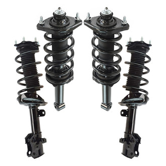 TRQ® - Front and Rear Complete Strut Assembly Kit