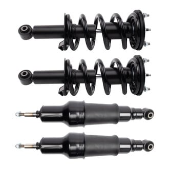 TRQ® - Front and Rear Complete Strut Assembly Kit