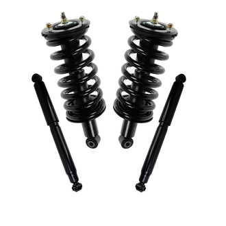 TRQ® - Front and Rear Shock Absorber Set