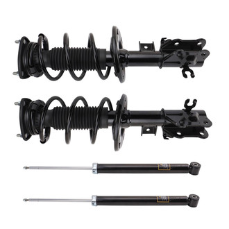 TRQ® - Front and Rear Shock Absorber Set