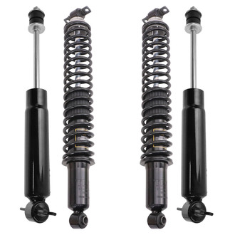 TRQ® - Front and Rear Shock Absorber Set