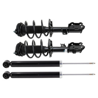 TRQ® - Front and Rear Complete Strut Assembly Kit