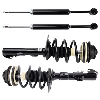 TRQ® - Front and Rear Complete Strut Assembly Kit