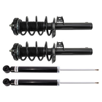 TRQ® - Front and Rear Complete Strut Assembly Kit