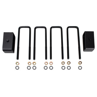 TRQ® - Leveling Leaf Spring Block and U-Bolt Kit
