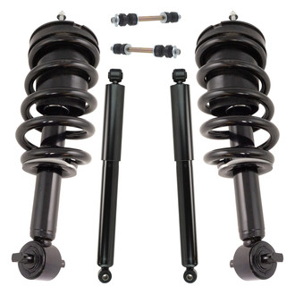 TRQ® - Front and Rear Complete Strut Assembly Kit