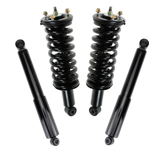 TRQ® - Front and Rear Complete Strut Assembly Kit