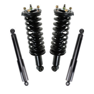 TRQ® - Front and Rear Complete Strut Assembly Kit