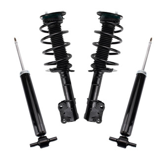 TRQ® - Front and Rear Complete Strut Assembly Kit
