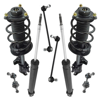 TRQ® - Front and Rear Complete Strut Assembly Kit